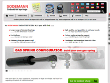 Tablet Screenshot of industrial-springs.com
